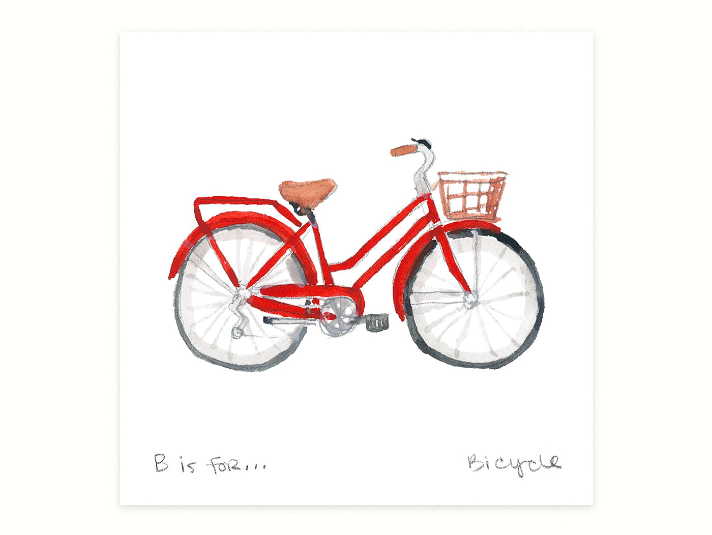 B is for... Bicycle