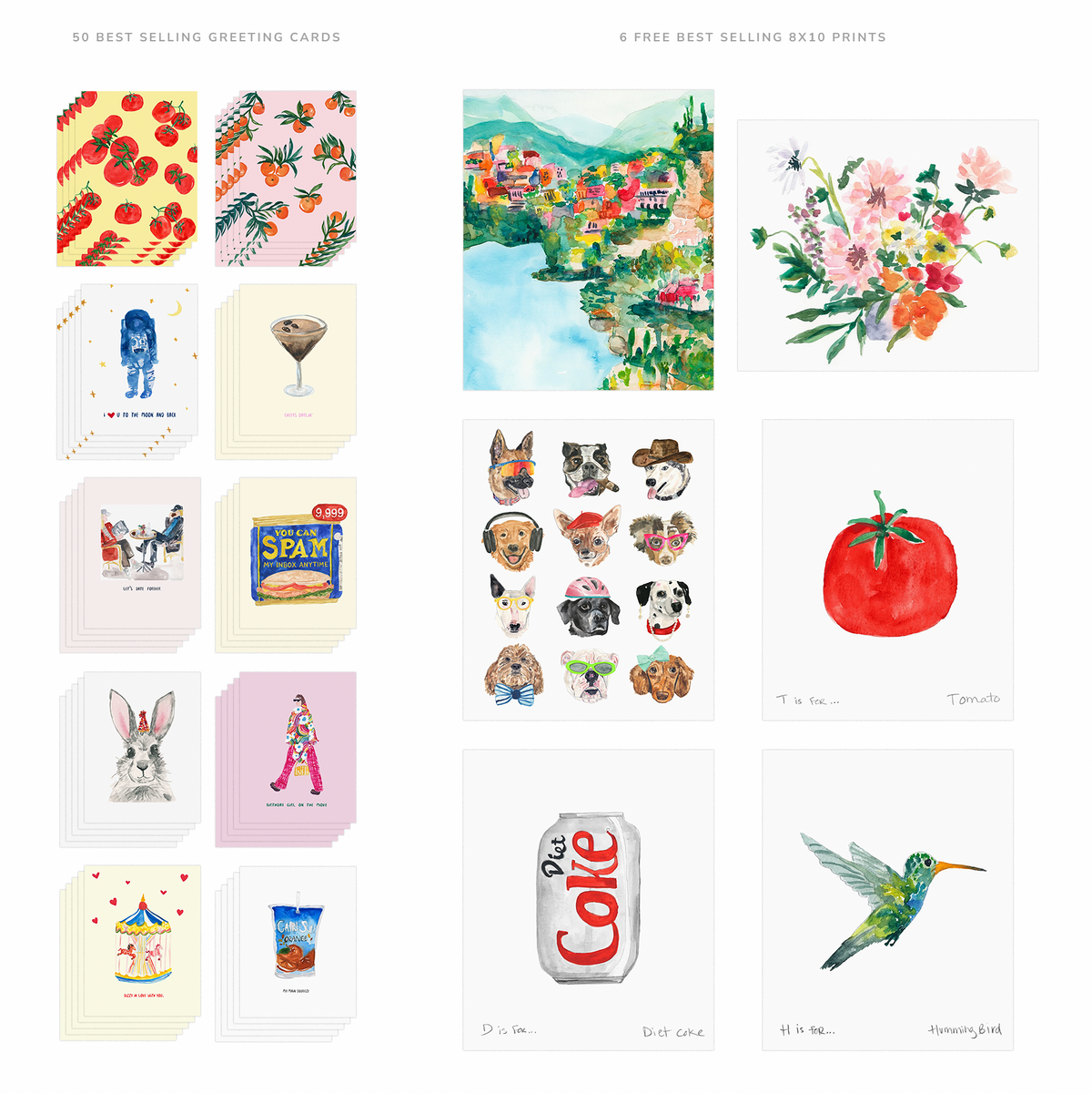 Bestseller card starter pack